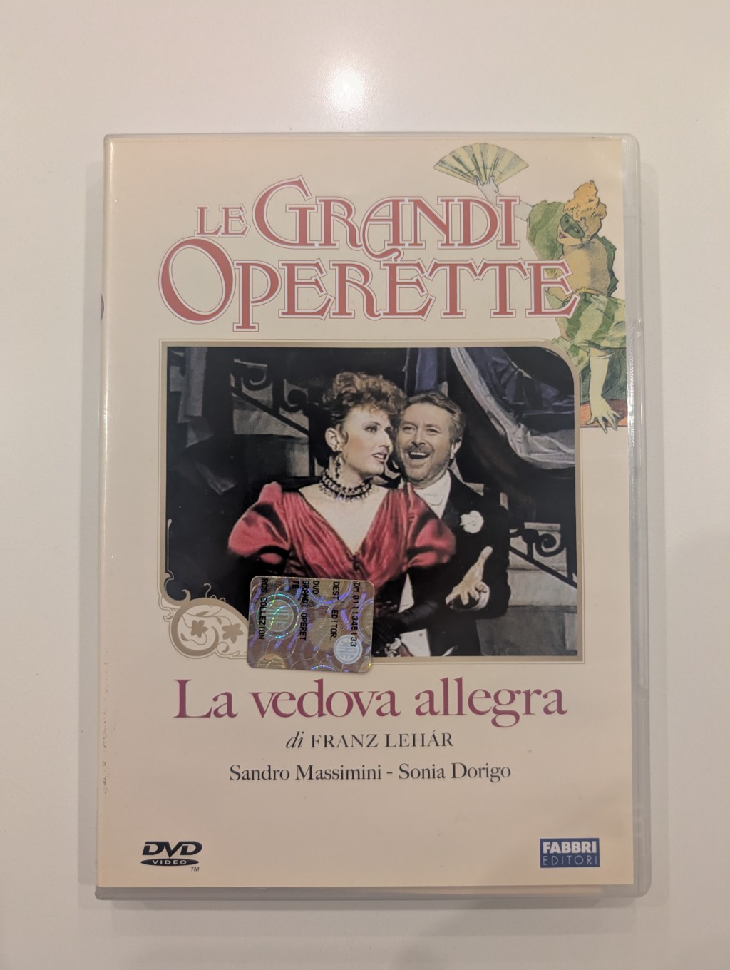 Copertina DVD La vedova allegra